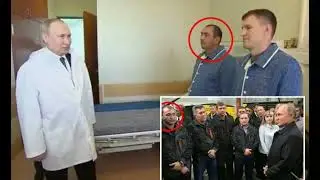 Vladimir Putin accused of faking visit to military hospital