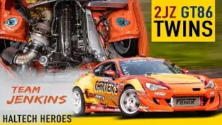 🏅 Double Trouble: Team Jenkins' 2JZ GT86 Drift Duo | HALTECH HEROES