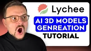 Учебное пособие по Lychee Gen - 2025 | Как использовать Lychee Gen для создания 3D-моделей с помо...