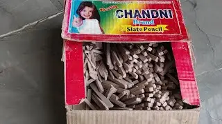IS THIS RED SLATE PENCIL | CHANDNI BRAND SLATE PENCIL UNBOXING | SLATE PENCIL UNBOXING | #unboxing 