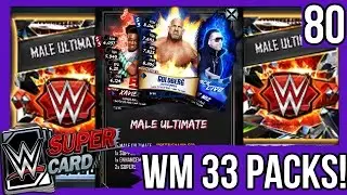 WRESTLEMANIA 33 PACK OPENING - WM 33 PACKS - WWE SUPERCARD S3 #80