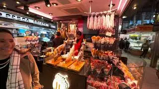 #Spain 🇪🇸 #Barcelona #CiutatVella #Rambla Market La Boqueria Since 1836 | full video tour.