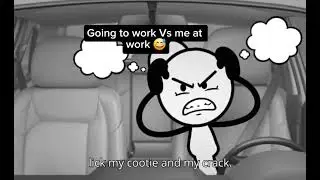 Going to work vs me at work 😂 #fyp #relatable #nurse #work #worklife #trending #memes #viralvideo 