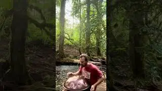 Found an amazing #handpan spot. Need a better mic... F# Low Pigmy 21  #music #percussion  #drumming