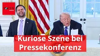 Au&szlig;enminister reicht Trump Zettel mit Notiz &ndash; der liest sie laut vor