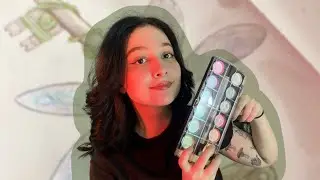 TESTANDO AQUARELA METÁLICA | #LeoArte ✨