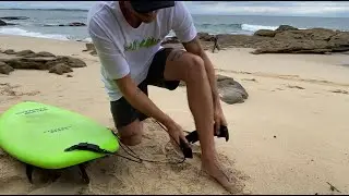 How To Put Your Surf Leg Rope On?