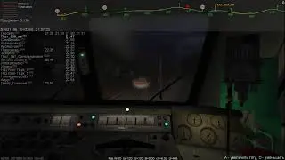 ЧС7-122 с поездом 59 по участку Лозовая-Днепр