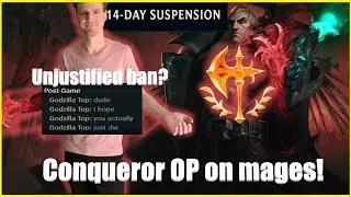 Hashinshin: Full reaction to being 14 day BANNED! Playing Conqueror mages on PBE