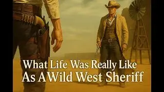 What Life Was Really Like As A Wild West Sheriff - Dry History for Sleep #wildwest