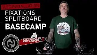 Installation Fixations splitboard Basecamp Spark x Stone Snowboards
