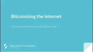 Bitcoin Tuesday Madrid - Running a Bitcoin node