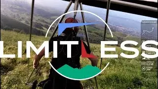 LIMITLESS-my first hang gliding flight with my POD harness