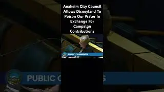 Anaheim: City Of Disneyland - Fireworks Polluting Water