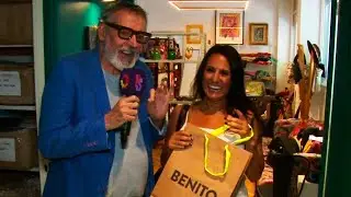 MISI&Oacute;N MART&Iacute;N FIERRO LATINO 2025: Benito Fern&aacute;ndez ayuda a Nancy Dur&eacute; a ser la mejor vestida
