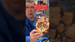 Grandma gets Pissed after Finding her Face on Movie Covers at Walmart