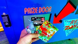 Arcade Machine Glitch = TRIPLE Prizes in ONE Play