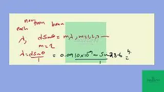 [Physics] A beam of neutrons that all have the same energy scatters from atoms that have a spacing o
