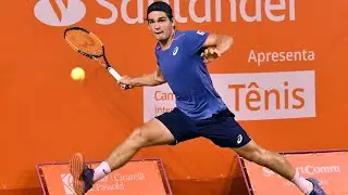 Thiago Seyboth Wild (BRA) Vs Alex Barrena (ARG) // 6-1 6-0 // Itajai Open // [SEMI-FINALS]