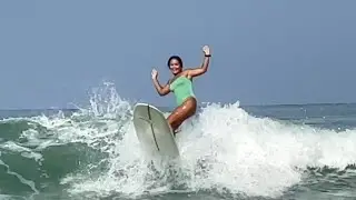 Clean to choppy surf