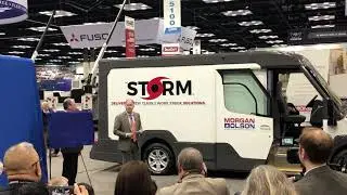 Пресс-конференция Моргана Олсона на выставке Work Truck Show 2020