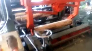 4ft Spindle Veneer Peeler-BQ1213/10 operation-Professional Woodworking Machine Factory