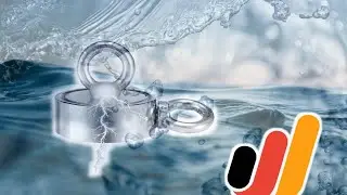 Aimant Bulldog de Magnetar - Démonstration de l'aimant dans l'eau