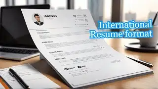 How to Create an International CV Format for Dubai | UAE Resume Format