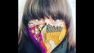 Sew-along BEST REUSABLE mask with FILTER, no gaps, UPCYCLED, REVERSIBLE, with pattern.