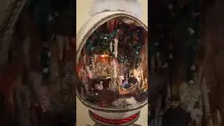 K&ouml;nig Ludwig II Venusgrotte. aus einem Pfauenei gestaltet.