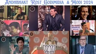 Andhbhakt rost / Godi media rost / Godi / 2024 election / roast/