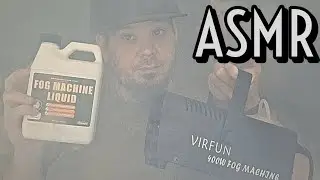 ASMR Unboxing and Trying A Fog Machine