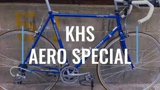 KHS Aero special Vintage steel chromoly Road Bike, Early 90's