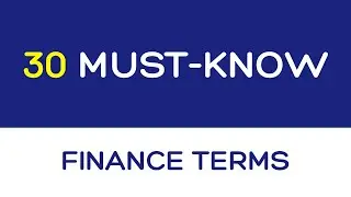 Learn Finance FAST: 30+ Financial Terms You MUST Know | Finolux Financial Basics