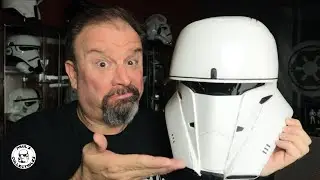 Star Wars Hovertank Driver Helmet from Galaxy Toys Review