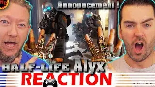 Half-Life Alyx Trailer REACTION! Official ''VR'' Announcement