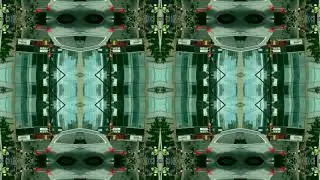 Kaleidoscope Type symmetric pattern ilustrated in the video 09