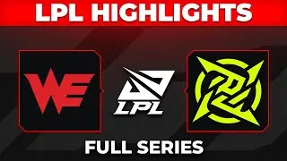 WE vs NIP Highlights ALL GAMES | LPL 2026 Split 1 | Team WE vs Ninjas in Pyjamas by Onivia