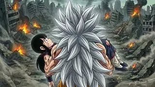 Goku Instinct 3 scares the angels with his new forbidden power