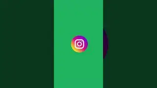 Instagram Logo green screen #humloart
