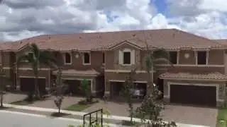 Townhouse for rent in TownParc Miralago gated community in Parkland.