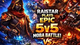Raistar play MOBA BATTLE 😨😨।। The End 🥺🥺।।@raiplays9626 @RaiStar @railive8393 