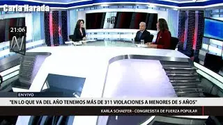 Debate sobre implantación de la pena de muerte: Karla Schaefer vs. César Villanueva