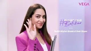Brush & Dry &ndash; All in one go! │ VEGA Multi-Styler Brush & Hair Dryer
