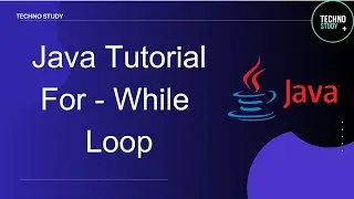 Java Tutorial | For/While Loops #javatutorial