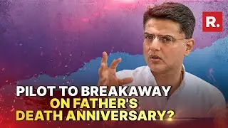 Sachin Pilot Pays Tribute To Late Father Rajesh Pilot, Ahead Of Rally In Dausa