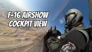 PACAF F-16 Viper Demo Team performance at The Bahrain International Airshow (2024)