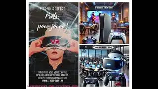 🎮 STREET-EVENT : LOCATION DE CONSOLES DE JEU & EXP&Eacute;RIENCE IMMERSIVE &Agrave; DOMICILE ! 🕹️🚀