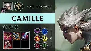 Camille Support vs Blitzcrank - EUW Master Patch 25.24