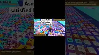 Asmr Roblox satisfying keyboard sounds #oneilasmr #fyf #asmrroblox #triggersforsleep #mouthwhisper